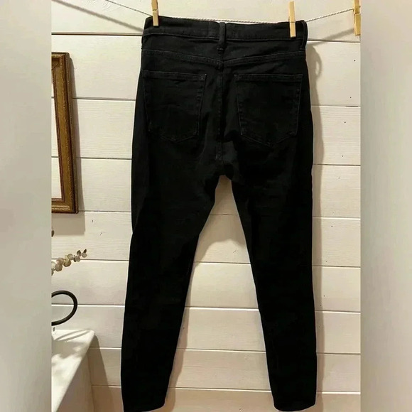 EVERLANE black skinny jeans size 27 tall - Picture 4 of 7